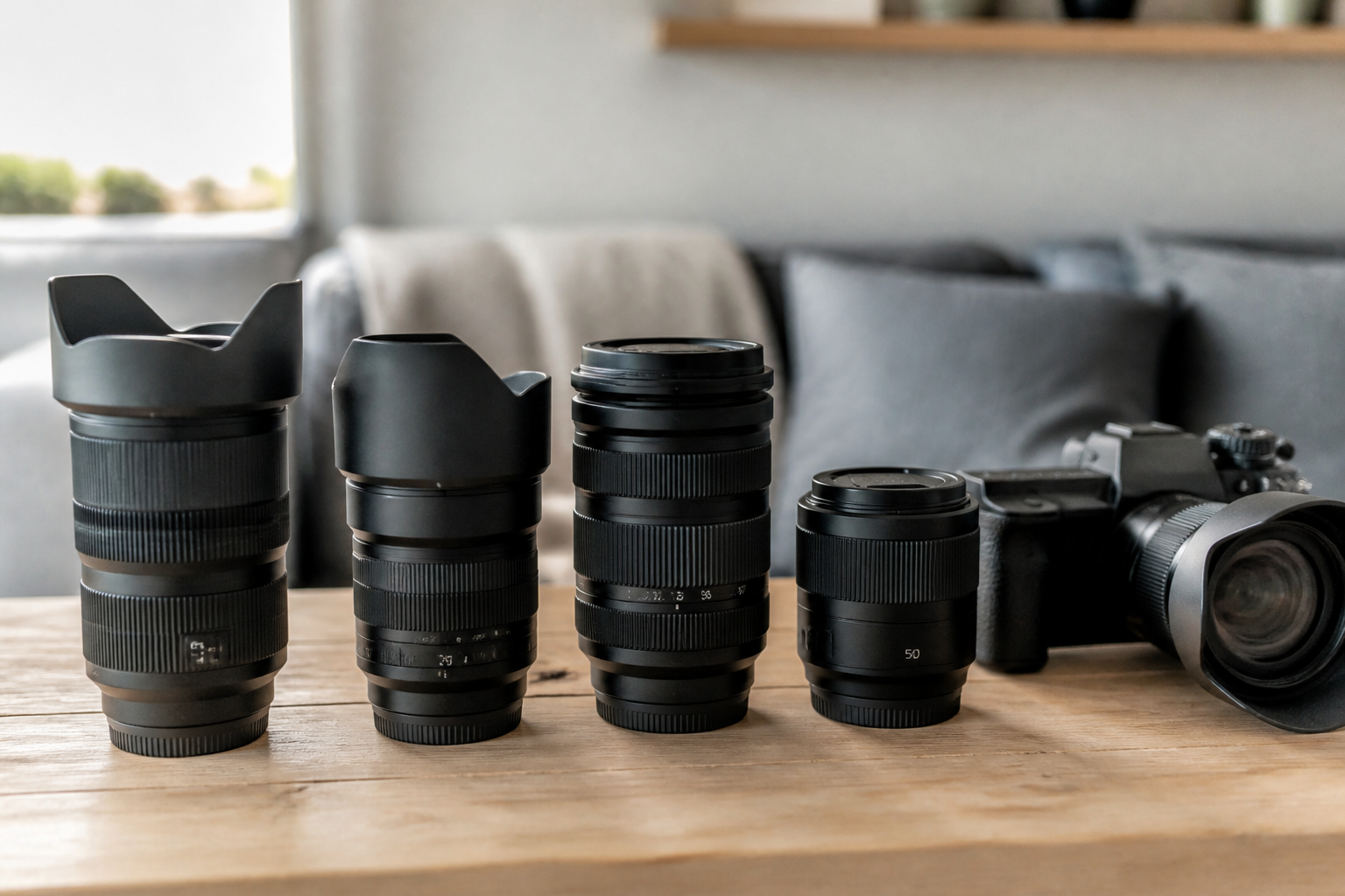 Lenzen voor systeemcamera's